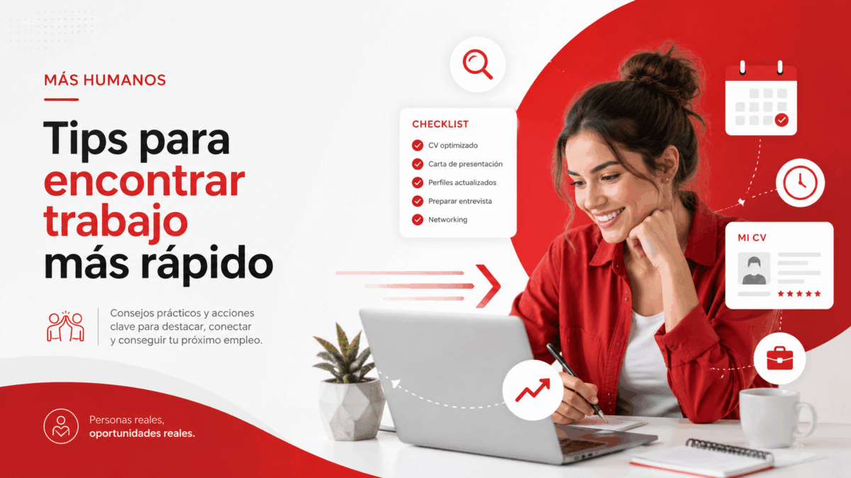 Tips para encontrar trabajo más rápido